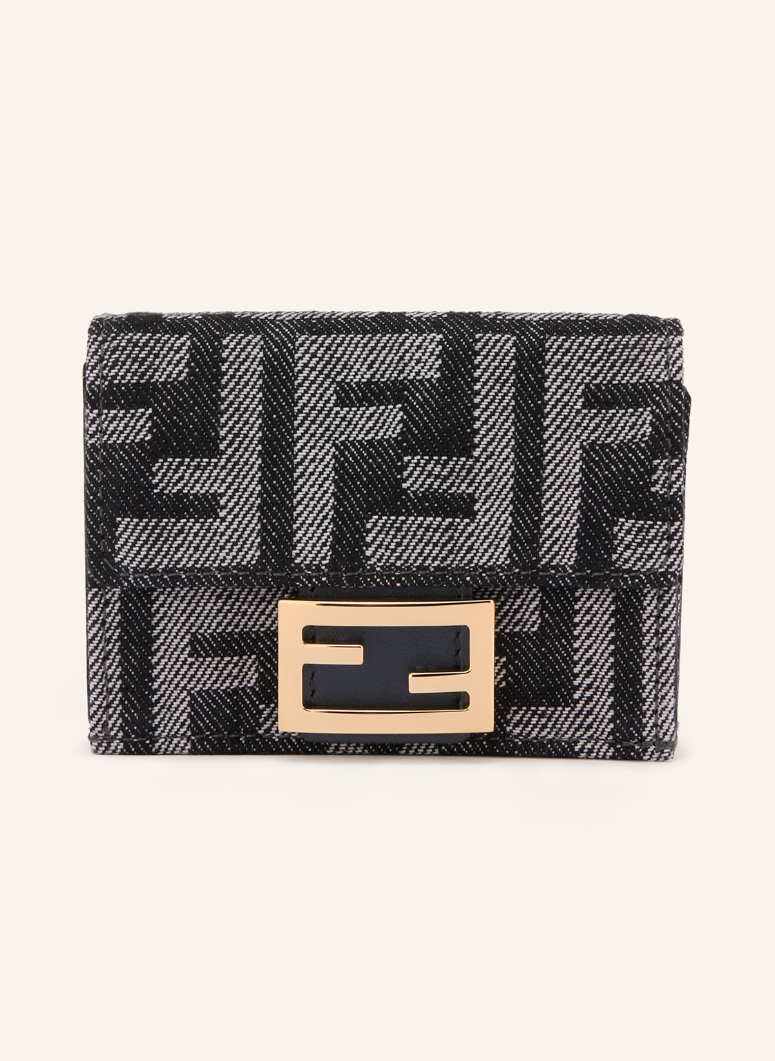 Fendi Geldbörse Baguette Micro blau von Fendi