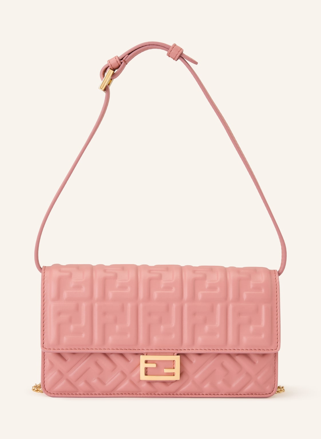 Fendi Geldbörse Baguette Zum Umhängen rosa von Fendi
