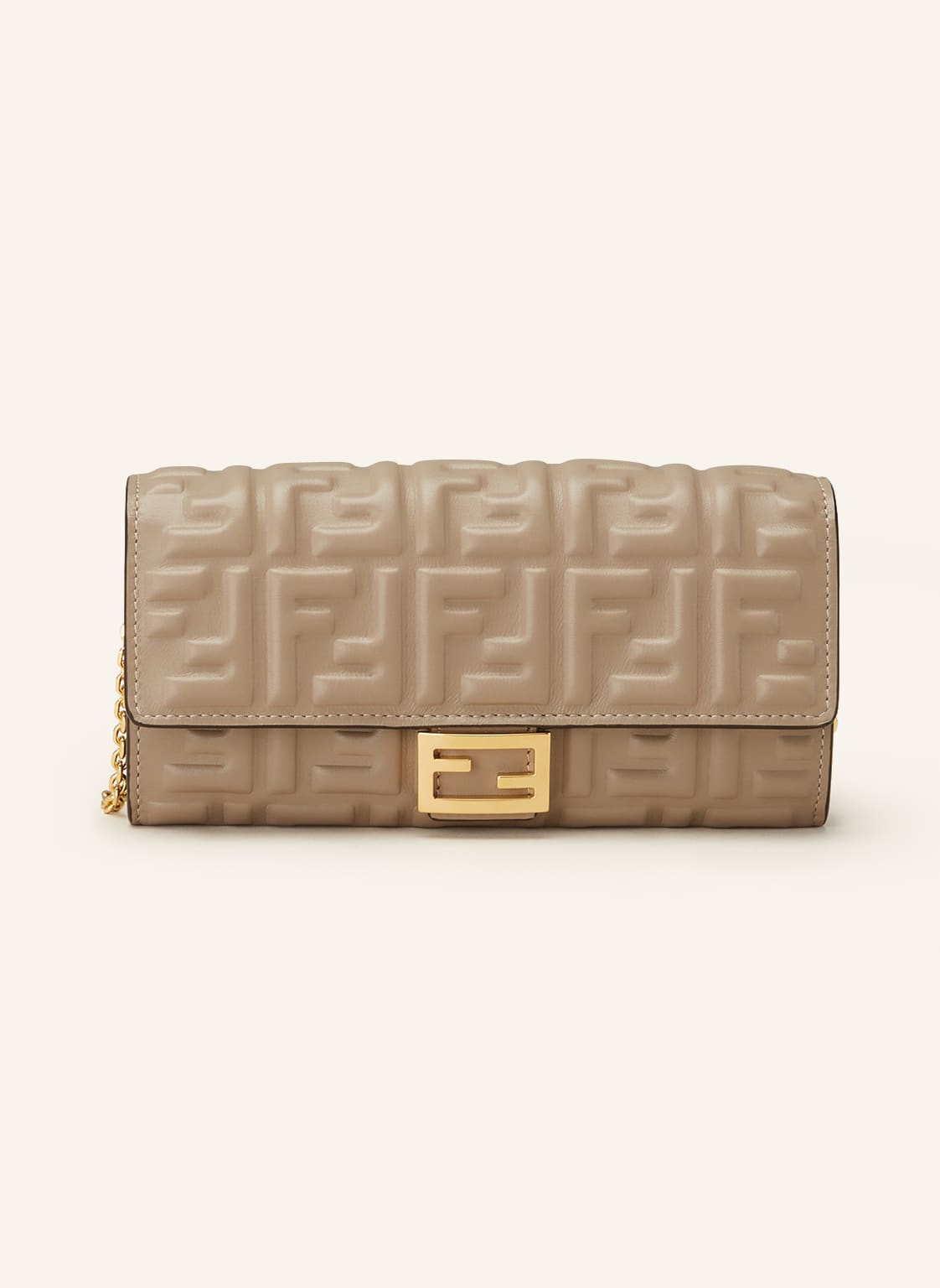 Fendi Geldbörse Continent Zum Umhängen beige von Fendi