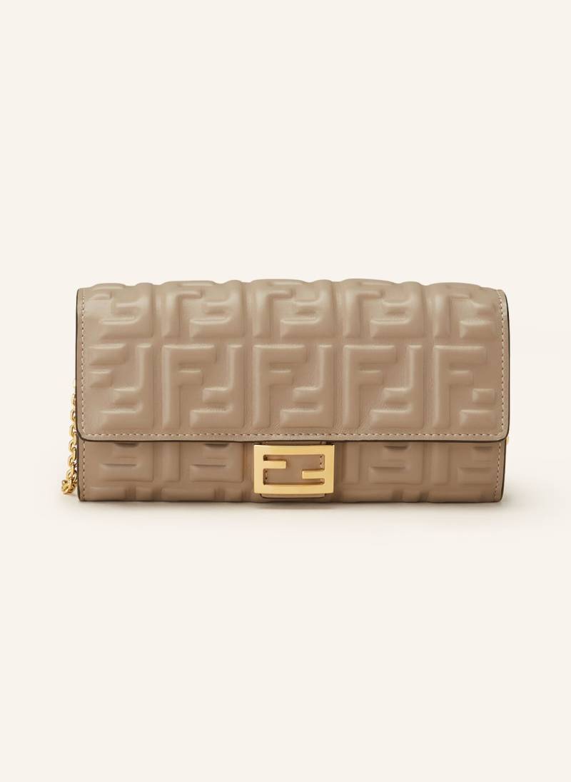 Fendi Geldbörse Continent Zum Umhängen beige von Fendi