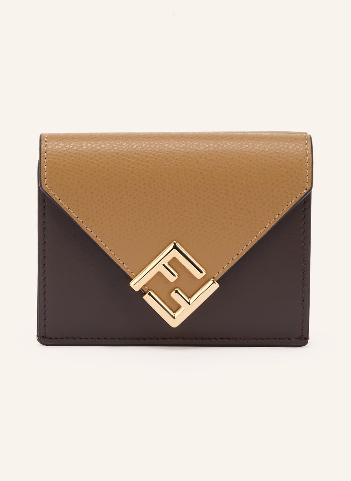 Fendi Geldbörse Ff Diamonds braun von Fendi