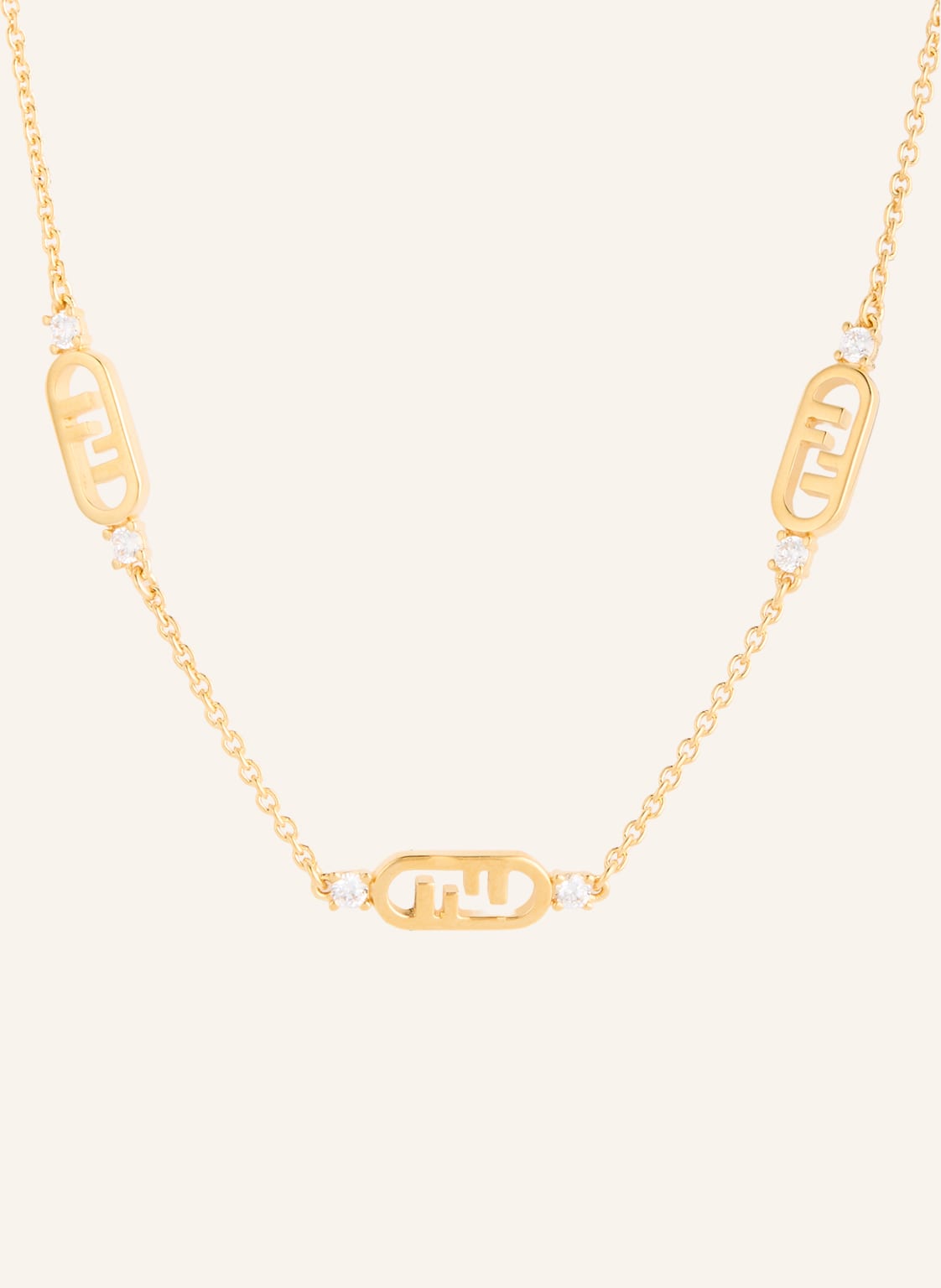 Fendi Halskette O'lock gold Fendi Halskette O'lock gold von Fendi