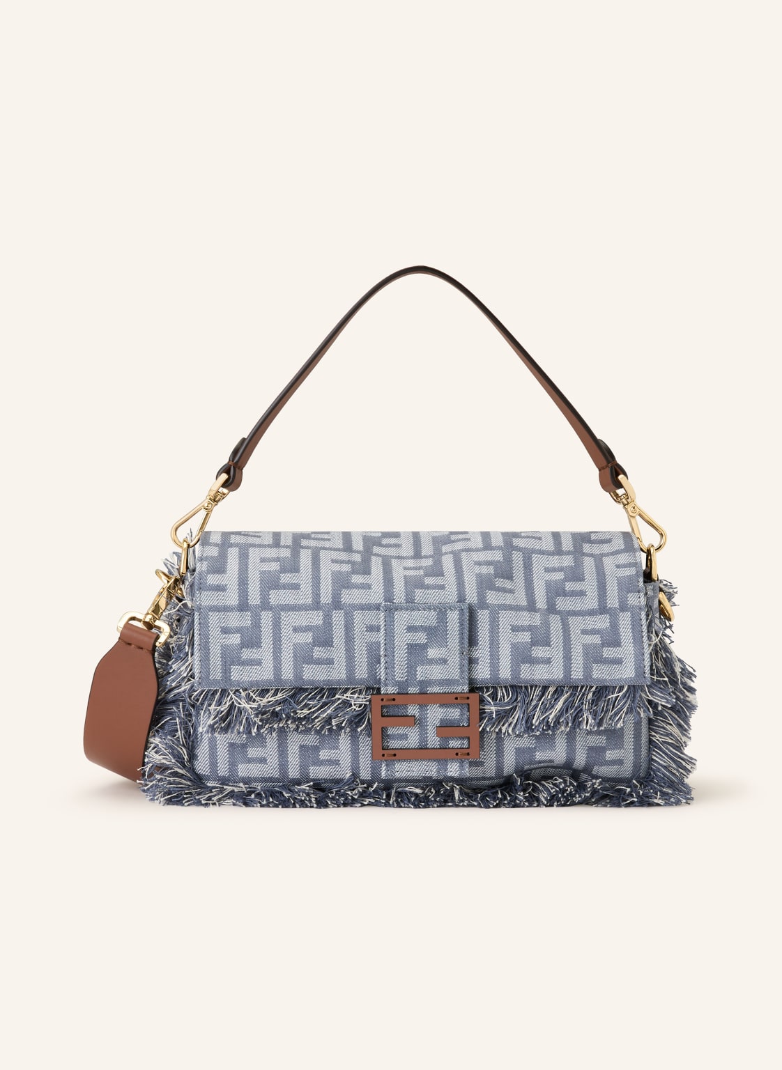 Fendi Handtasche Baguette Denim blau von Fendi