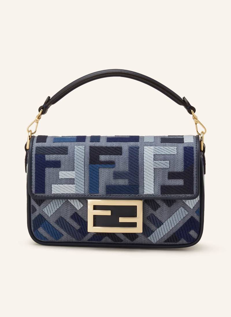 Fendi Handtasche Baguette Mini blau von Fendi