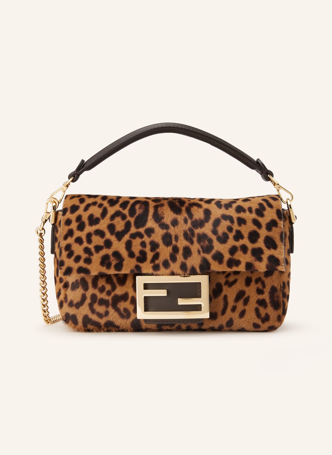 Fendi Handtasche Baguette Mini braun von Fendi