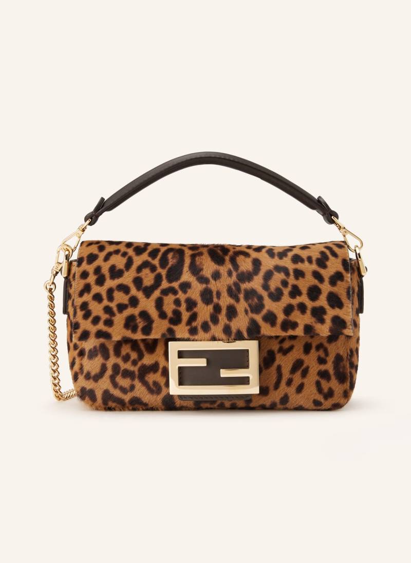 Fendi Handtasche Baguette Mini braun von Fendi