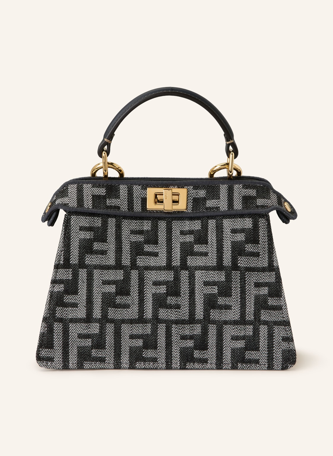 Fendi Handtasche Peekaboo Iseeu schwarz von Fendi