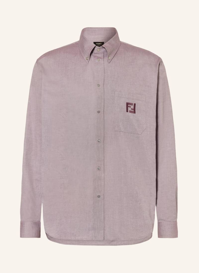 Fendi Hemd Comfort Fit rot von Fendi