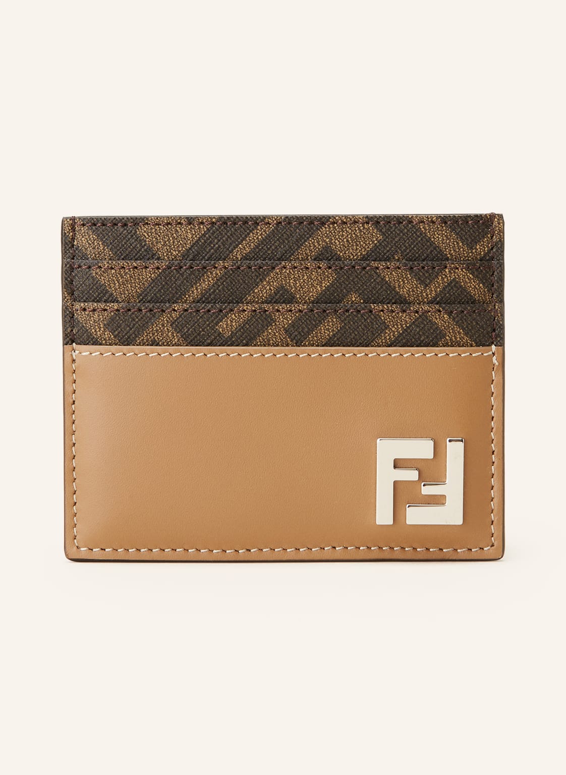 Fendi Kartenetui beige von Fendi