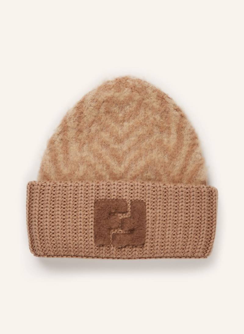 Fendi Mütze Mit Alpaka braun von Fendi