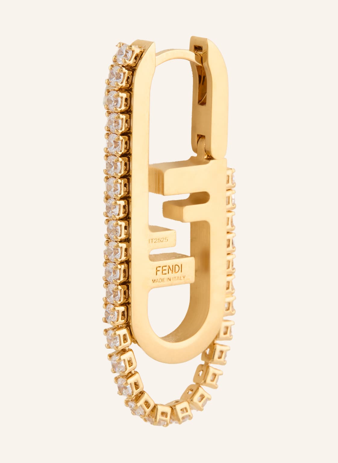 Fendi Ohrringe O'lock gold Fendi Ohrringe O'lock gold von Fendi