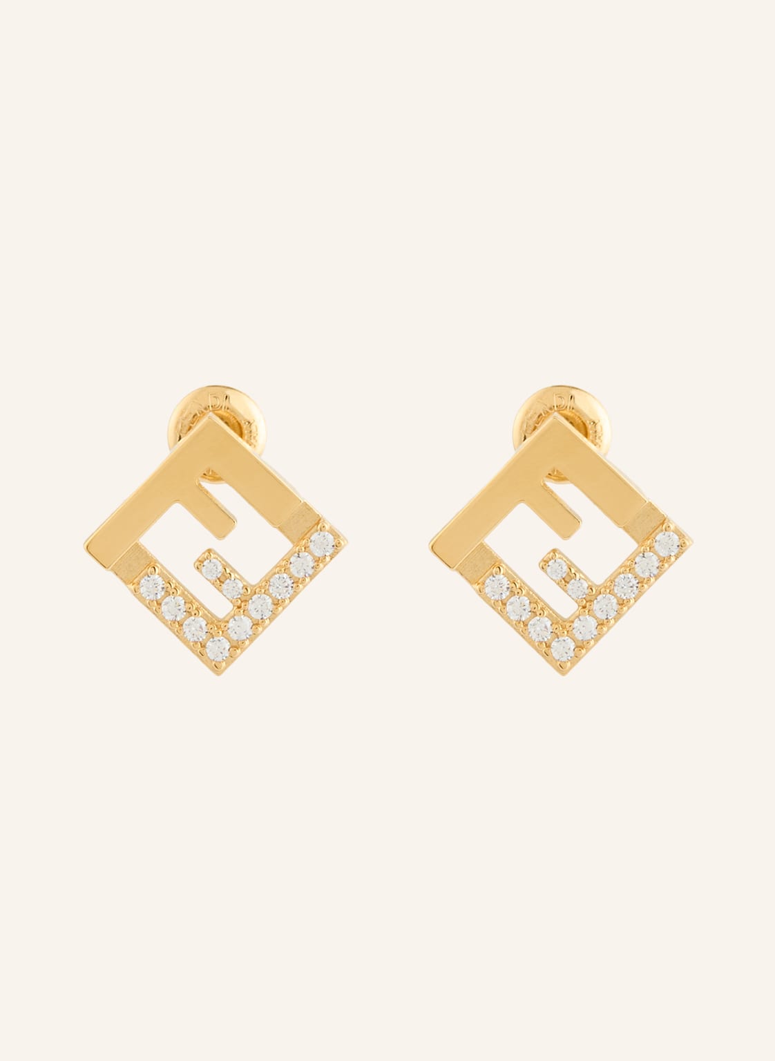 Fendi Ohrstecker Forever Fendi gold von Fendi