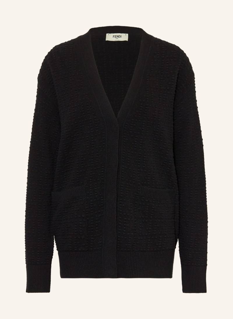 Fendi Oversized-Strickjacke schwarz von Fendi