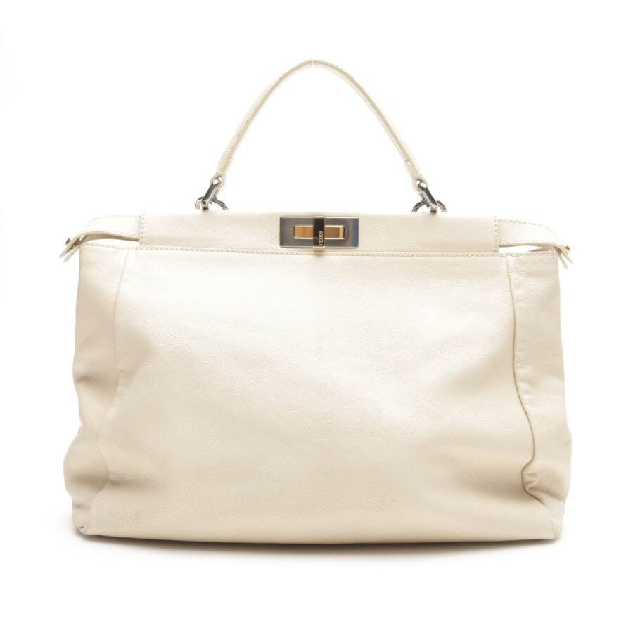 Fendi Peek-a-boo Handtasche Beige von Fendi