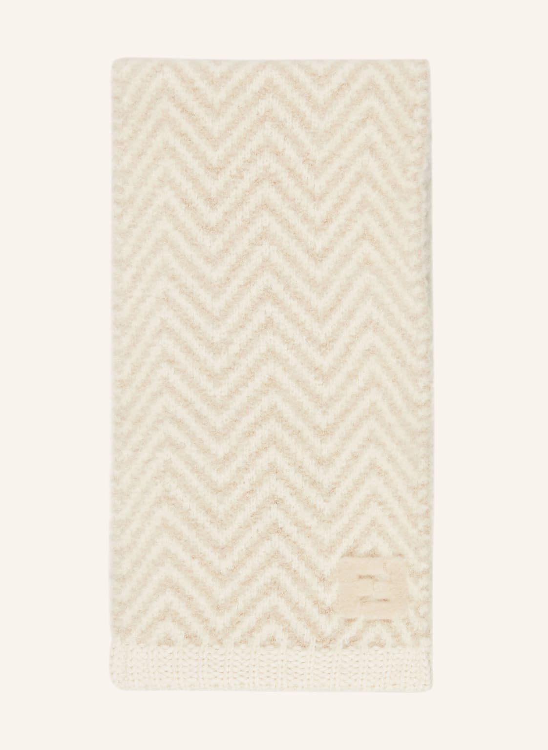 Fendi Schal Mit Alpaka weiss von Fendi