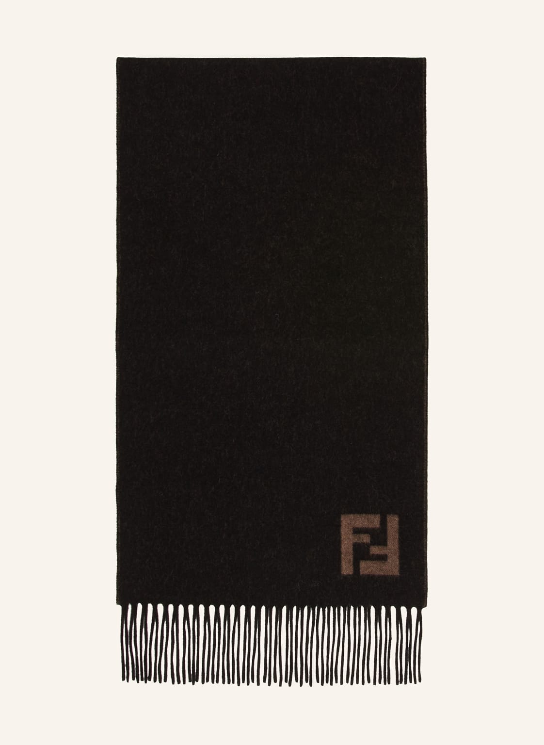 Fendi Schal schwarz von Fendi