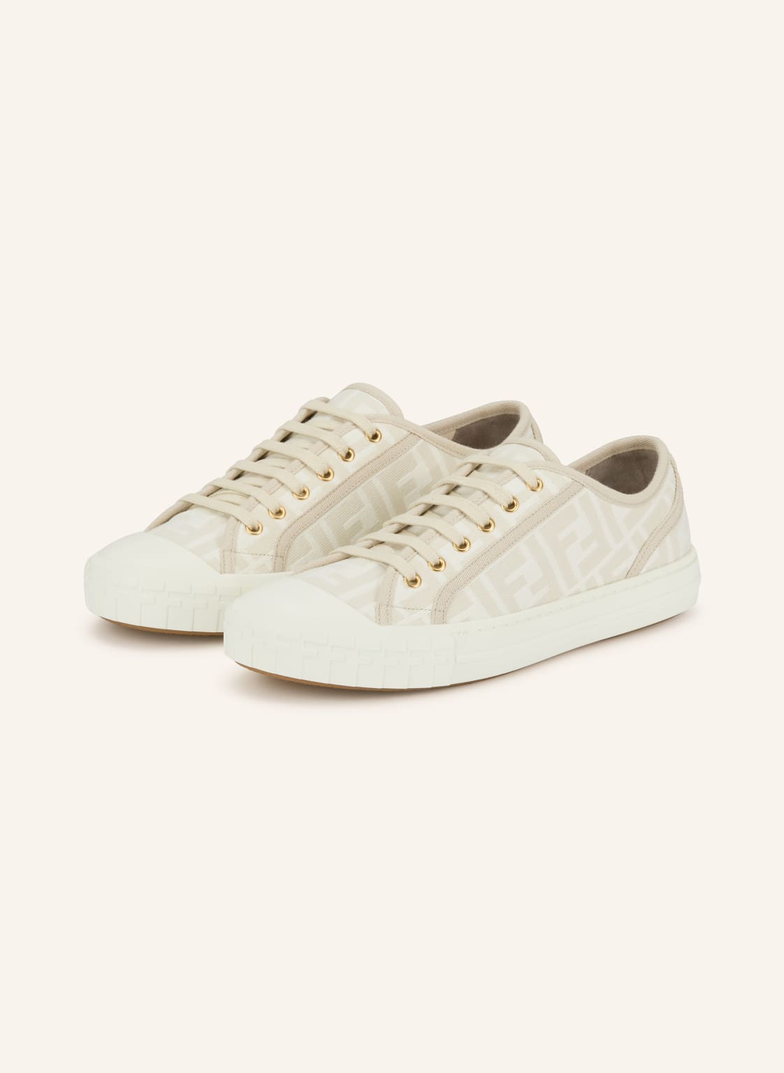 Fendi Sneaker Domino beige von Fendi