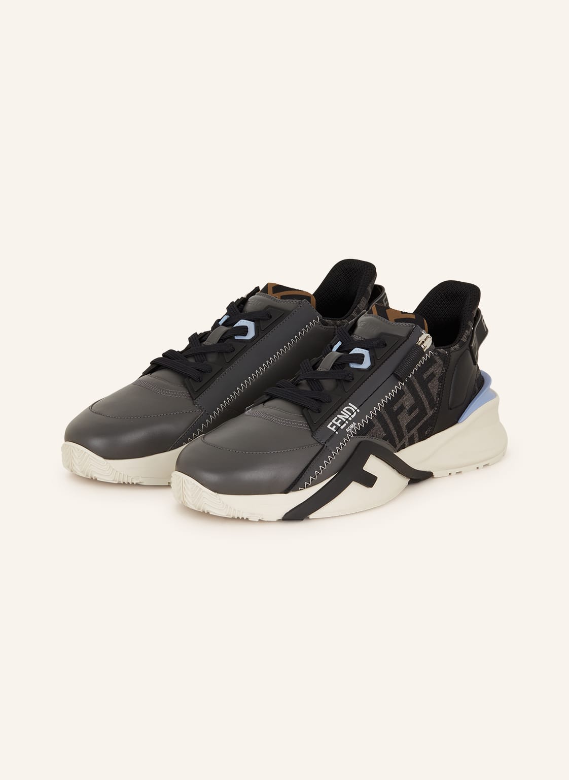 Fendi Sneaker Flow grau von Fendi