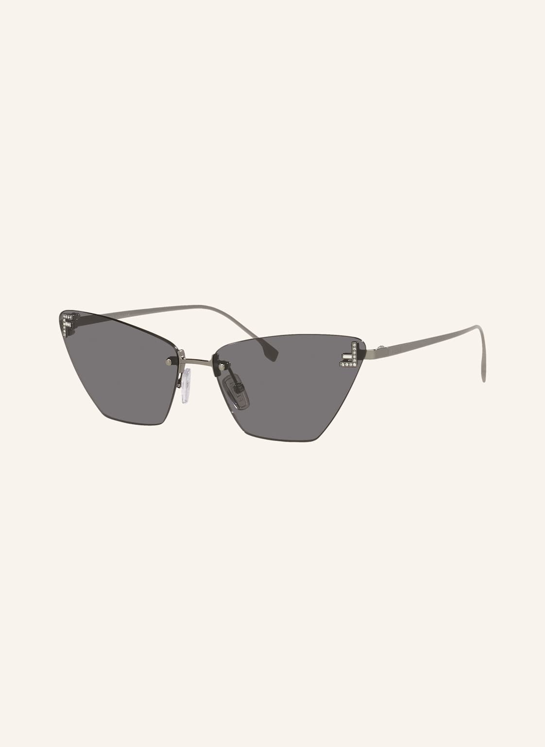 Fendi Sonnenbrille Fendi First Crystal fe4160us silber von Fendi