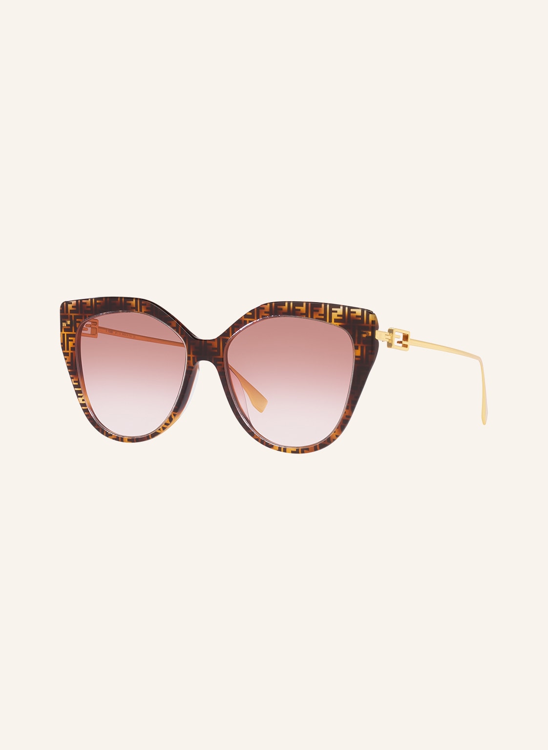 Fendi Sonnenbrille fe40011u braun Fendi Sonnenbrille fe40011u braun von Fendi