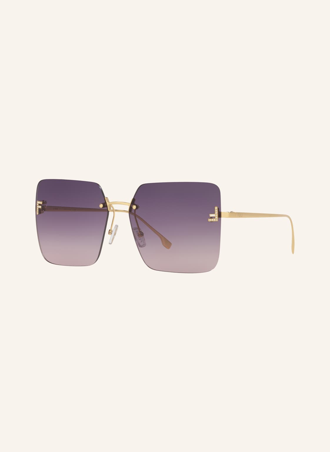 Fendi Sonnenbrille fn000672 gold von Fendi