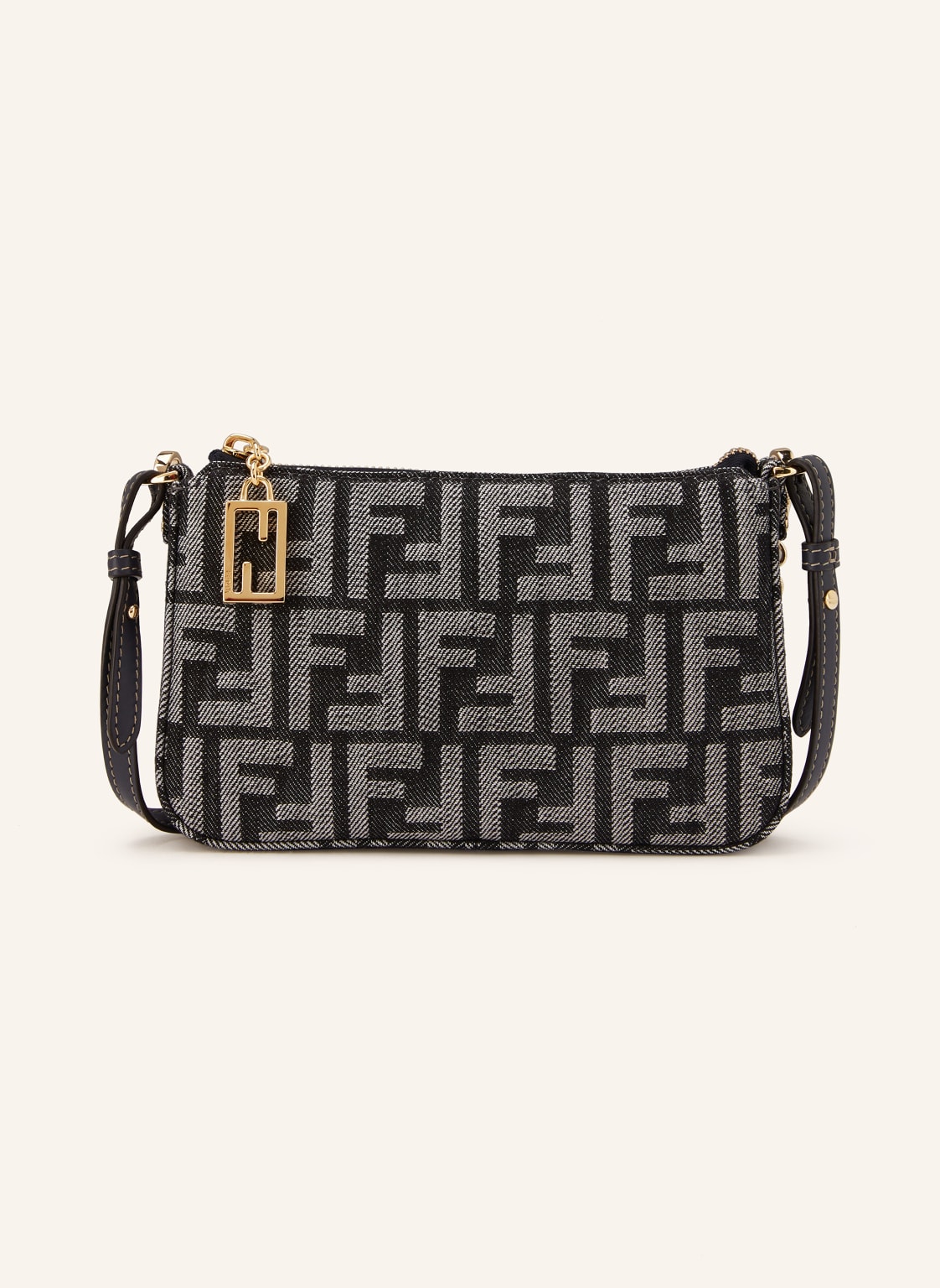 Fendi Umhängetasche Baguette blau von Fendi