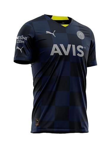 Fenerium Fenerbah§e 2022-2023 Trikot, Dunkelblau und Grau, XXL von Fenerium