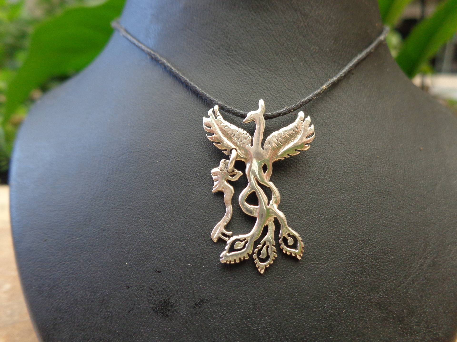 Phoenix Mit Dem Drachenschlüssel Glücksbringer Und Halskette, Geschenkidee Phoenix Mit Dem Drachenschlüssel Glücksbringer Und Halskette, Geschenkidee von FengShui72Angels