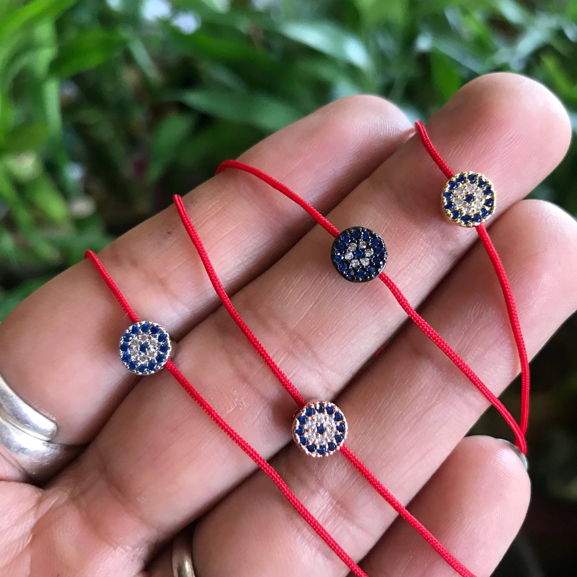 Keine Trüben Böse Auge-Halsband Keine Trüben Böse Auge-Halsband von FengShuiFortuneBambo