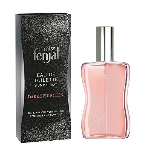 miss fenjal Eau de Toilette - 50 ml, Jasmin, Pfirsich und Himbeere, zeitlose Eleganz für jeden Anlass - Dark Seduction von Fenjal