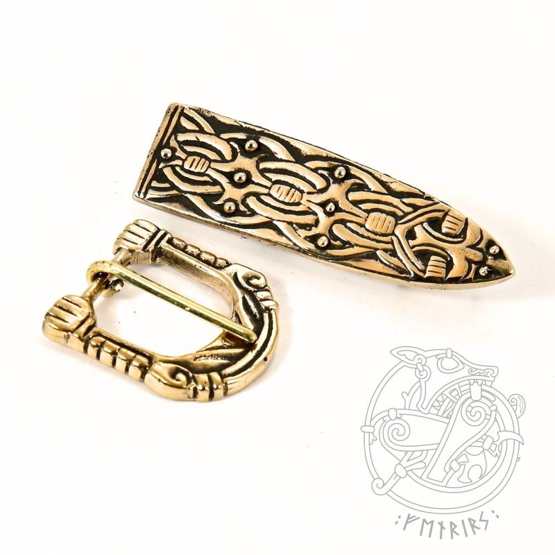 Schnalle Und Gürtelende Für Einen Gürtel Aus Der Wikingerzeit in Birka, Schweden Schnalle Und Gürtelende Für Einen Gürtel Aus Der Wikingerzeit in Birka, Schweden von FenrirS