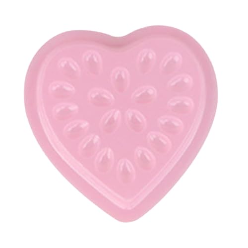 Fenteer 100x Wimpern Verlängerung Tray Lash Droplet Tray Verlängerung Ständer Lash Supplies Tray für Pfropfen Wimpern Frauen, Dunkelpink von Fenteer