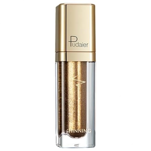 Fenteer 2x Liquid Eyeshadow Diamond Pencil Stick Cosmetic Gift Glamour Golden Brown, 3 Stk von Fenteer