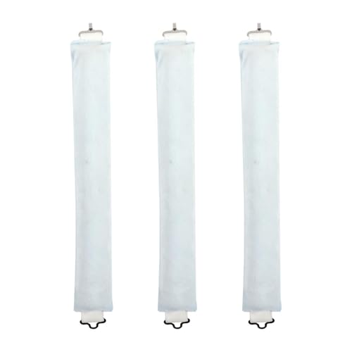 Fenteer 3x Übernacht-Wellenwickler Keine Heizwickler für Frauen Haarlocken DIY Haarstyling-Tools Praktischer Lockenwickler ohne Hitze, Blau von Fenteer