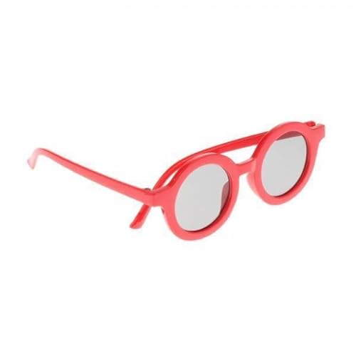 Fenteer 6 X Klassische Sonnenbrillen für Kinder, Kleinkinder, Jungen Und Mädchen, Schutz, Rot von Fenteer
