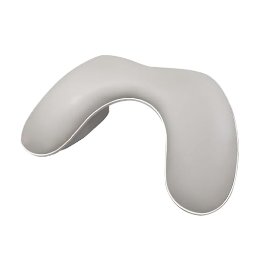 Fenteer Armauflage für Nägel, U-Form, Maniküre-Kissen aus PU-, Maniküre-Handauflage-Kissen, Maniküre-Handauflage für Maniküre-Nagelkunst, Kaffee von Fenteer