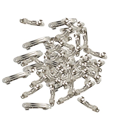 Fenteer Damen Franzoesisch Haarspangen Kopfband Haarclip Haarnadel Haarschmuck für DIY Haarklammern, 50pcs 4cm von Fenteer