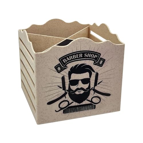 Fenteer Friseurscherenhalter-Box, Friseur-Organizer, Scherenetui, Friseurbedarf, Salon-Organizer, Scherenhalter für das Haarstyling, Grau von Fenteer