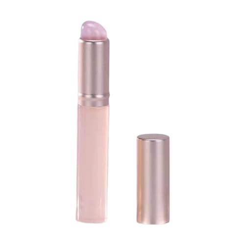 Fenteer Lippenpinsel aus mit Deckel, Lippencremepinsel, tragbarer, wiederverwendbarer Lippenpinsel aus für Beauty-Make-up-Tool für Mädchen, ROSA von Fenteer
