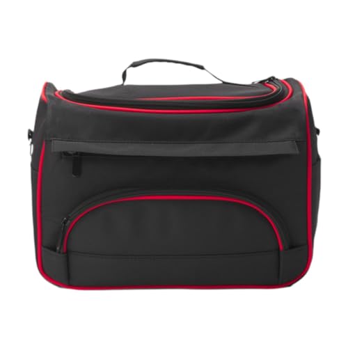 Fenteer Make-up-Taschen-Organizer, Kosmetiktasche, tragbarer Make-up-Organizer, Aufbewahrungstasche für Pinsel, Reise-Kulturtasche für Geschenke, Zuhause, den, Rot Fenteer Make-up-Taschen-Organizer, Kosmetiktasche, tragbarer Make-up-Organizer, Aufbewahrungstasche für Pinsel, Reise-Kulturtasche für Geschenke, Zuhause, den, Rot von Fenteer