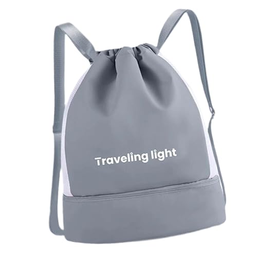 Fenteer Schwimmtasche für Damen und Herren, tragbar, Sporttasche, Tagesrucksack für Wandern, Pool, Outdoor, Blau von Fenteer