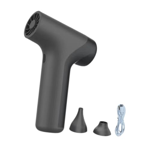 Fenteer fan Leistungsstarker fan Handluftgebläse Air Duster Motor für Tastaturen Reinigung Frauen Männer Zuhause Kunst Malerei Hotel, Schwarz von Fenteer