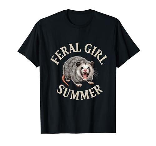 Feral Girl Summer Opossum T-Shirt von Feral Girl Summer