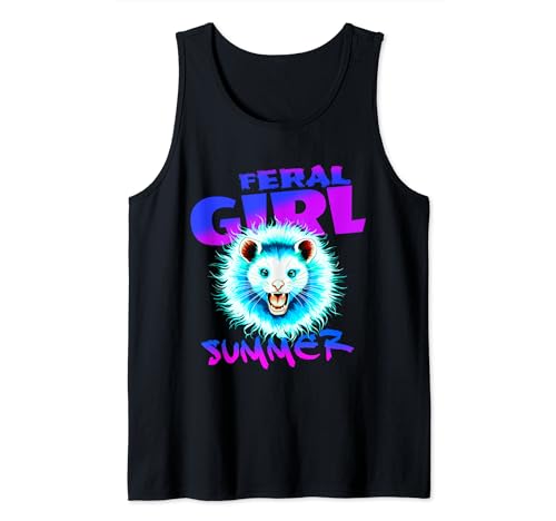 Feral Girl Summer Opossum Tank Top von Feral Girl Summer
