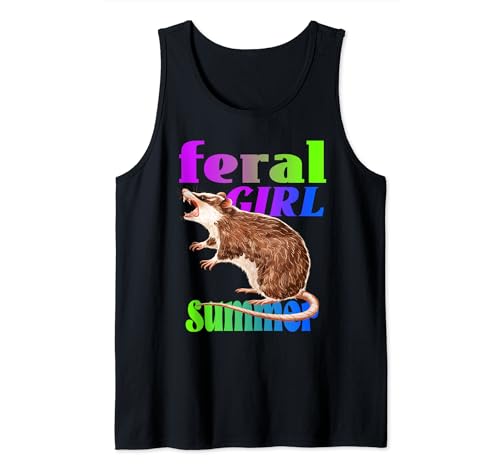 Feral Girl Summer Opossum Tank Top von Feral Girl Summer