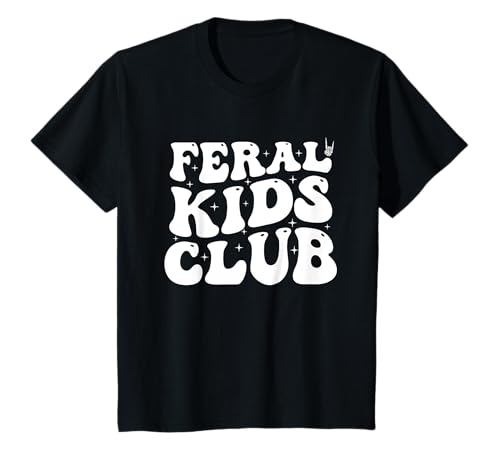 Kinder Lustiger Feral Kids Club T-Shirt Kinder Lustiger Feral Kids Club T-Shirt von Feral Kids Club Tee