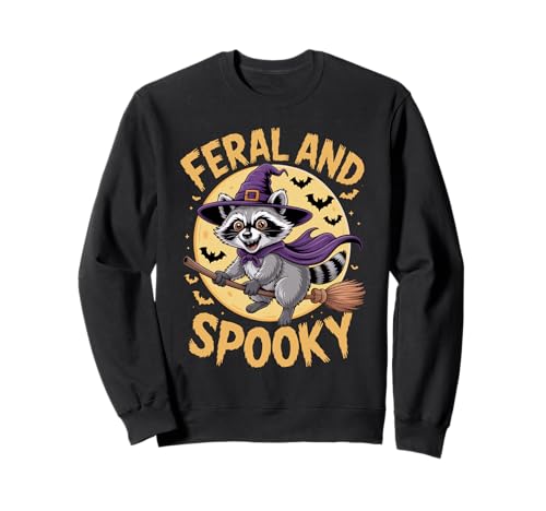 Feral and Spooky Witch Night Funny Halloween Women Girl Boy Sweatshirt Feral and Spooky Witch Night Funny Halloween Women Girl Boy Sweatshirt von Feral and Spooky T-shirt