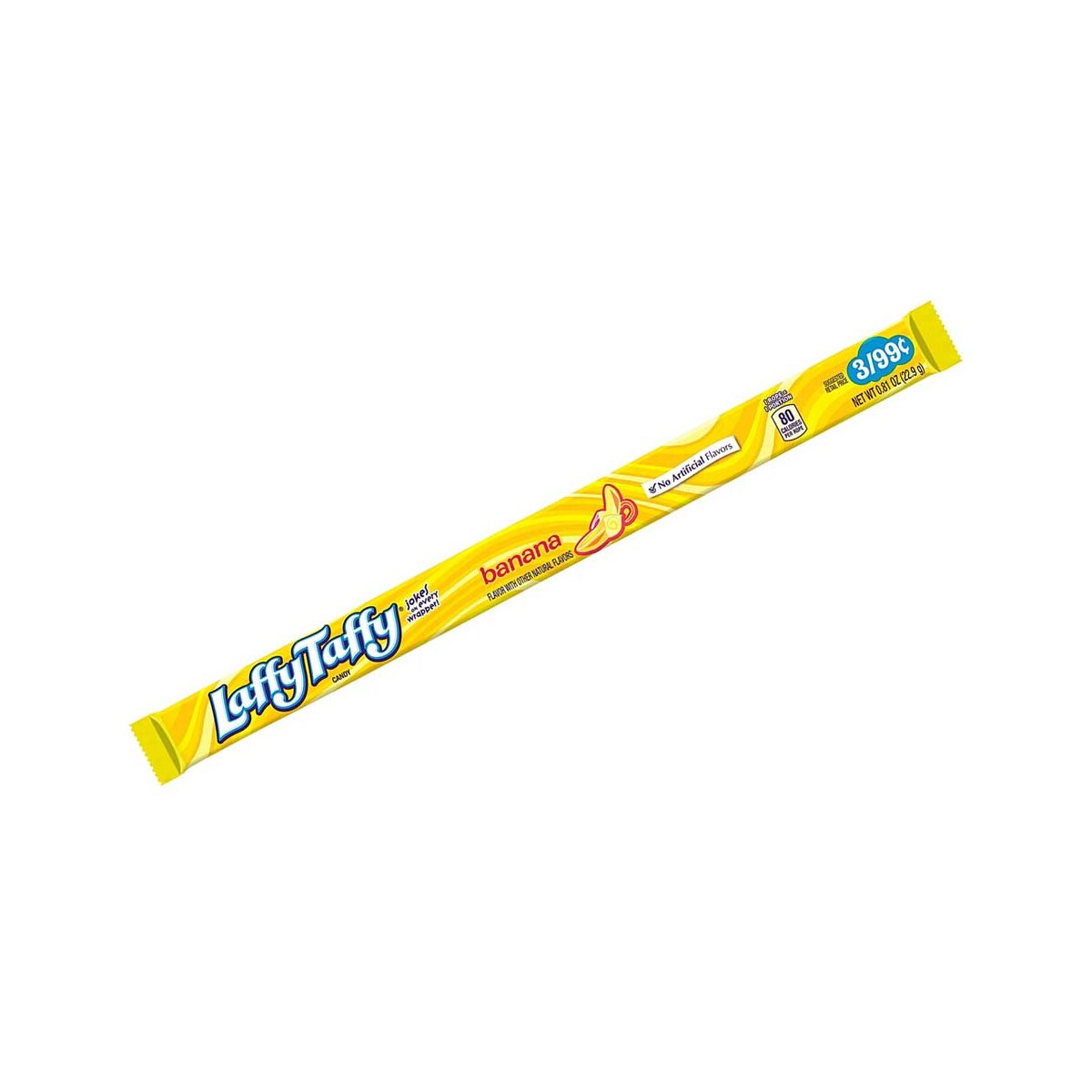 34,93 €/kg Laffy Taffy Rope, Kaubonbon Schlange, Banane 34,93 €/kg Laffy Taffy Rope, Kaubonbon Schlange, Banane von Ferarra Pan Candy Co.