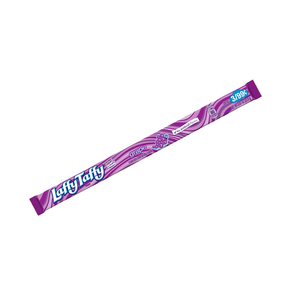 34,93 €/kg Laffy Taffy Rope, Kaubonbon Schlange, verschiedene Geschmacksrichtungen Grape 34,93 €/kg Laffy Taffy Rope, Kaubonbon Schlange, verschiedene Geschmacksrichtungen Grape von Ferarra Pan Candy Co.