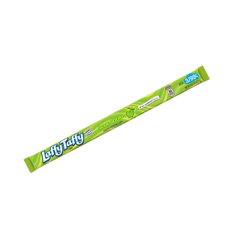 34,93 €/kg Laffy Taffy Rope, Kaubonbon Schlange, verschiedene Geschmacksrichtungen Sour Apple 34,93 €/kg Laffy Taffy Rope, Kaubonbon Schlange, verschiedene Geschmacksrichtungen Sour Apple von Ferarra Pan Candy Co.
